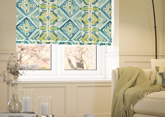 Explorer, Inca - Twist&Fit Roman Blind - Image 5